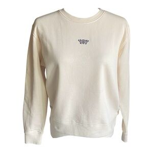 NWOT-A-DAM-CREAM COLIR SWEATSHIRT-WOMENS SIZE SMALL